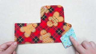 SO FAST and simple  Instructions for sewing card wallet