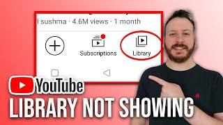 How To Fix Youtube Library Option Not Showing (Simple)