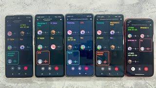 WhatsApp Group Incoming Call vs Viber Group Call Tecno+Samsung+IPhone +Blackview+Poco