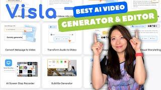 Best AI Video Generator, Editor and Screen Recorder | Visla AI