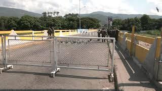 LIVE: Venezuela-Colombia border as Nicolas Maduro is sworn in as president for a third term