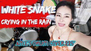 White snake   Crying in the Rain drum cover by Ami Kim 225