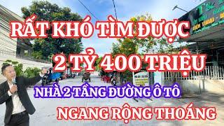 Rất khó tìm được với giá 2 tỷ 4 mua được Nhà Nha Trang rộng rãi đường xe ô tô | Nhà đất Nha Trang