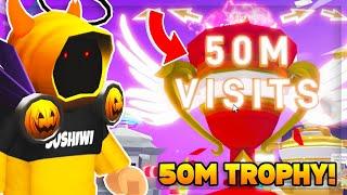  I GOT THE NEW 50M VISITS EVENT TROPHY PET In Clicker Simulator!! (Roblox)