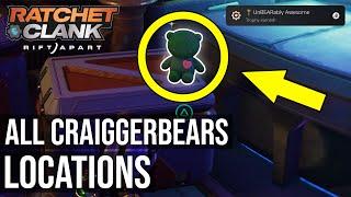 All CraiggerBears Locations / Collectibles (UnBEARably Awesome Trophy) - Ratchet & Clank: Rift Apart