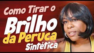 Como Tirar o Brilho da Peruca Sintética :: Aline Vieira