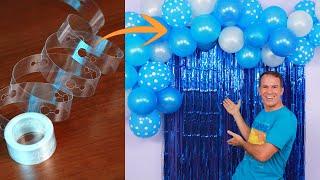 BALLOON GARLAND TUTORIAL - (BALLOON ARCH) Balloons garland strip