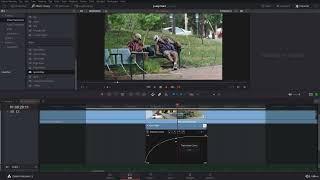 Davinci Resolve Tutorial 92 How to use the Curve Editor to edit the Transition Curve