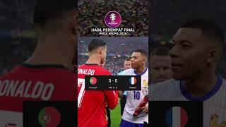 Hasil Perempat Final Euro 2024 Tadi Malam - PORTUGAL vs PRANCIS - Hasil Piala Eropa 2024