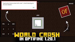 How to play and Install Optifine in Minecraft 1.20.1 in Pojav launcher | NO Crash (2023)