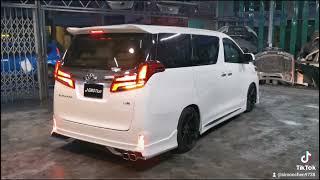 TOYOTA VELLFIRE ANH20 2008-14 CONVERT TO AGH30 ALPHARD FACELIFT 2018 BODY PARTS (J-EMOTION DESIGN)