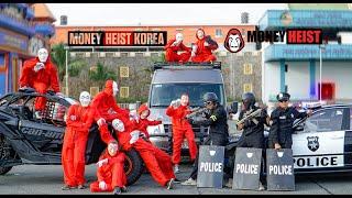 PARKOUR MONEY HEIST KOREA SPECIAL vs POLICE ( BELLA CIAO REMIX ) live action