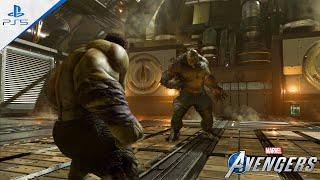 Hulk vs Abomination - Marvel's Avengers (PS5) - 4K 60FPS HDR ULTRA GRAPHICS GAMEPLAY