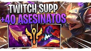 ️¿MI NUEVO RÉCORD?  ¡+40 KILLS en RANKED con TWITCH SUPPORT! ¿EL MEJOR SUPPORT CARRY DEL META?