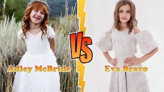 Adley McBride (A for Adley) VS Eva Bravo Transformation 2024  From Baby To Now