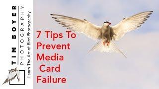 7 Tips For Preventing Media Card Failure