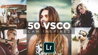 Best 50 VSCO Cam Inspired Lightroom Presets - Lightrom Mobile Presets Free DNG XMP | VSCO Presets