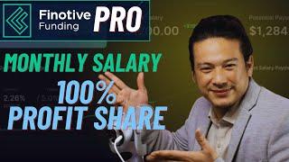 Finotive Introduced Pro Model with guaranteed monthly salary and 100% profit share