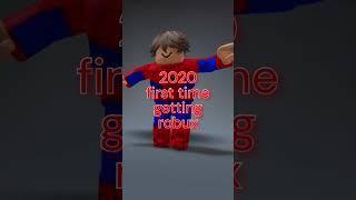 My Roblox avatar evolution #roblox #avatars #trend #viral #short