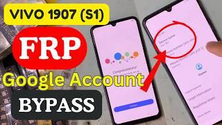 Vivo S1 (1907) FRP Google Account Bypass