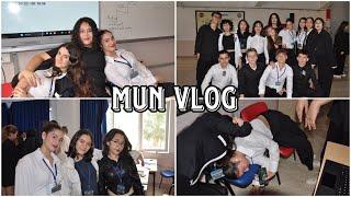 MUN (Model United Nations) VLOG (after party, sessions, coffee breaks) / Ayşe Berra Özcan