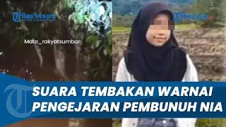 Ada Suara Tembakan! Video Detik-detik Pembunuh Gadis Penjual Gorengan Dikejar Polisi ke Hutan