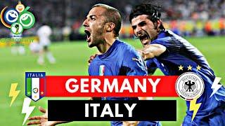 Germany vs Italy 0-2 All Goals & highlights ( world cup 2006 Semi-Final )