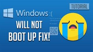 Windows 10 Won't Boot Up FIX [2024]
