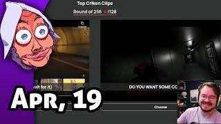 [Criken] Which is the best Criken Clip of all time? Tier List Reaction Stream!