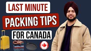 What to pack for Canada  | Packing for Canada winters ️