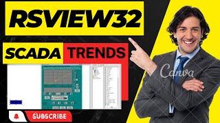 SCADA tutorial  for beginners trends rsview32 #scada #scadaprogramming @electricalautomation953