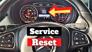 Mercedes B Klasse W246 Service Zurücksetzen | Service Reset |