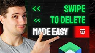 How to Implement Swipe to Delete with Material3 - Android Studio Tutorial