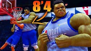 8 Foot 400 Pound HULK BREAKING THE RIM DUNKS In NBA 2K?! NBA 2K23 ROSTER MyCAREER EP.1