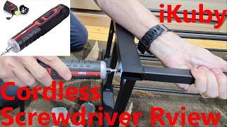 How To Use a Cordless Screwdriver | Review