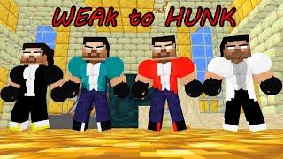 Weak Herobrines to Macho Herobrines #minecraft #animation