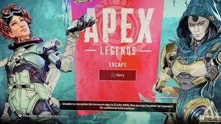 How to fix troubleshooting unable to complete EA account code 100 apex legends PS5 PS4 2024