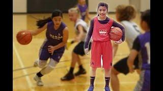 Fil-Am Canadian 12 year old Chloe Mangalindan Basketball Highlights Vanessa De Jesus inspired