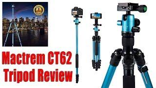 Mactrem CT62 Tripod Review - Affordable, Lightweight, and Feature Rich!!