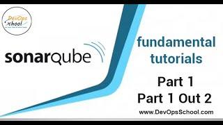 SonarQube Fundamental Tutorials Part-01