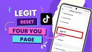 How to reset Tiktok FYP 2024 | Tutorial Tips & Tricks