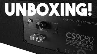 Definitive Technology CS9080 Unboxing!