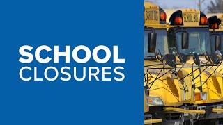 Where to find updated list of schools closures, delays