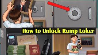 How to Unlock Mayor Rump Locker In Summertime Saga Game || Summertime Saga