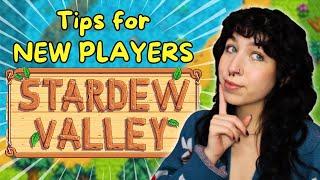 Tips & Tricks for Stardew Valley Beginners (SPOILER FREE!)