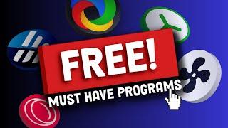 10 Essential Free Programs Every PC Should Have [Not Sponsored]