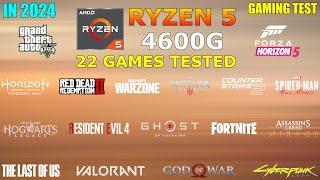 Ryzen 5 4600G Vega 7 : Test in 22 Games in 2024 - is it still Worth?