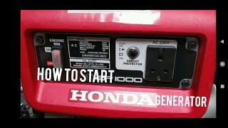 Honda Ep-1000 Generator # portable Generator #ankush #silent