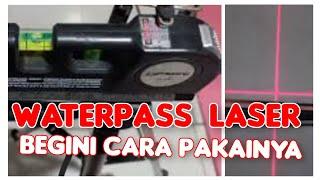 HOW TO USE THE NEWEST LASER WATERPASS OR DIGITAL WATERPAS 2022