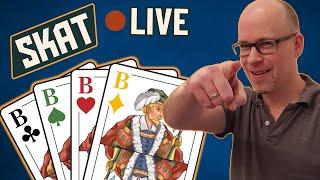 Oh No! Alleinspieler bleibt Schneider Schwarz (Spiel 16) im Skat Community Club live mit Daniel!